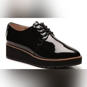 Black Patent Platform Oxford Aldo Ereillan